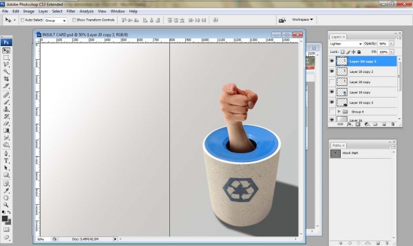 Creation of Dear John...: Step 7